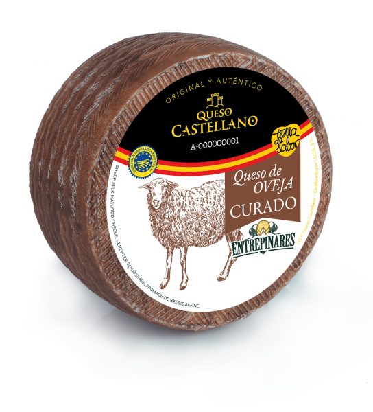 Schafsmilchkäse Entrepinares ca. 3 kg &ndash; Käse aus Spanien bei Andupez