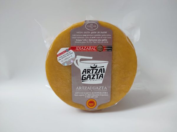 Idiazabal Rohschafsmilchkäse geräuchert mini 1,2 kg &ndash; Käse aus Spanien bei Andupez