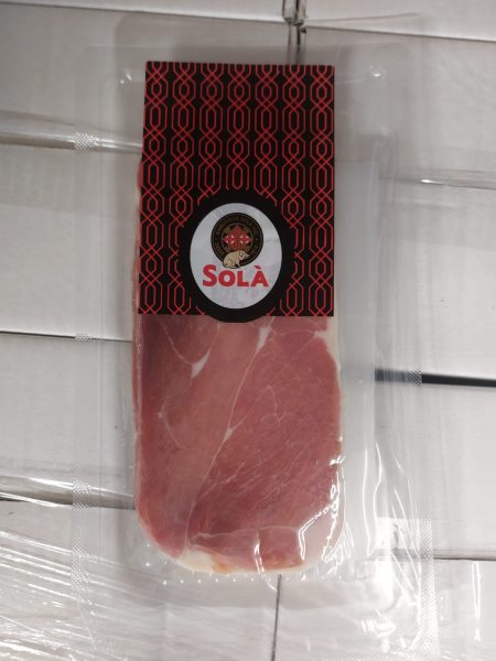 Serranoschinken Reserva in Scheiben Sola 100g &ndash; Schinken aus Spanien bei Andupez
