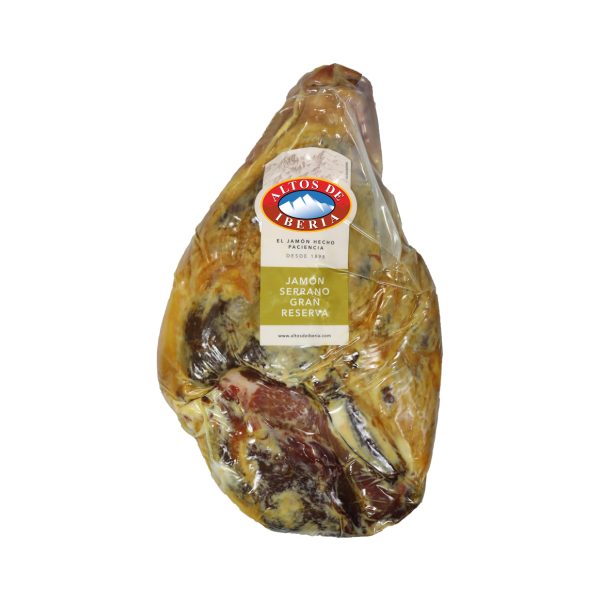 Serranoschinken Gr. Reserva o.k Montenevado (15 Mo.) ca 5kg &ndash; Schinken aus Spanien bei Andupez