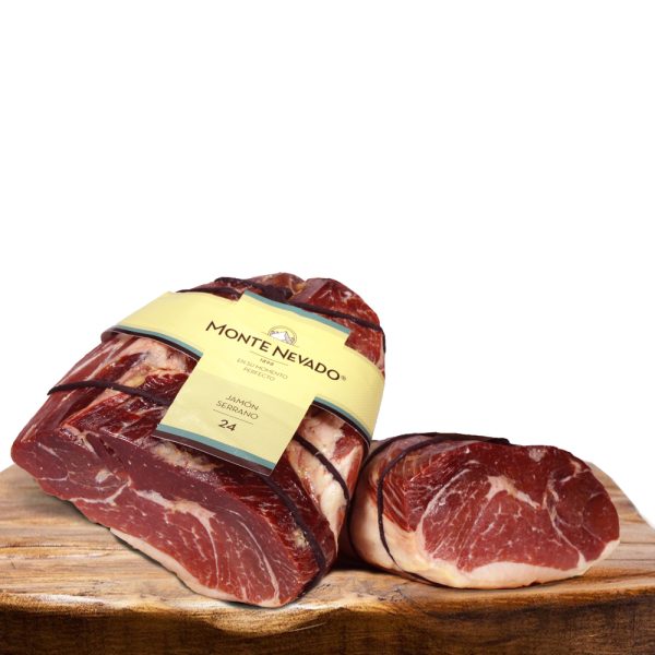 Serranoschinken o.K 24 Mo. (75% Duroc) poliert &ndash; Schinken aus Spanien bei Andupez