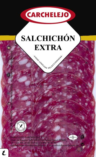 Salchichon i. Scheiben Carchelejo 90g &ndash; Wurst aus Spanien bei Andupez
