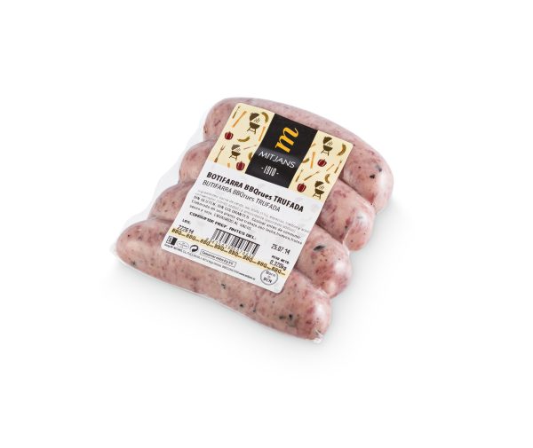 Katalanische Bratwurst mit Trüffel Mitjans 320g &ndash; Wurst aus Spanien bei Andupez