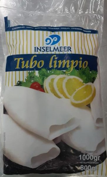 Calamar Tuben, U10, IQF ATG. 800gr,Pack 1kg. Spanien &ndash; TK-Fisch & Meeresfrüchte bei Andupez