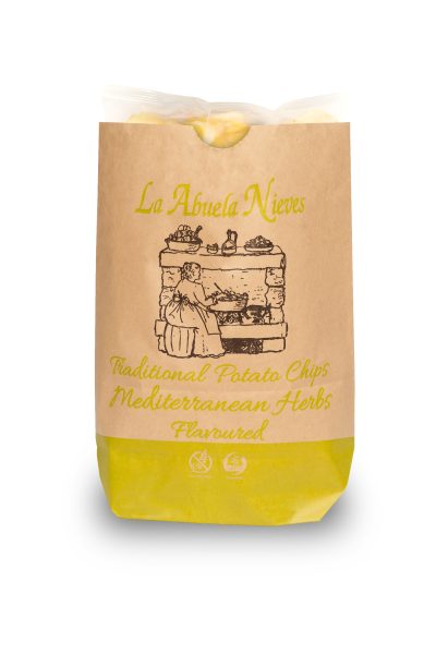 Kartoffelchips Kräuter La abuela nieves 150g &ndash; Salzige Knabbereien aus Spanien bei Andupez