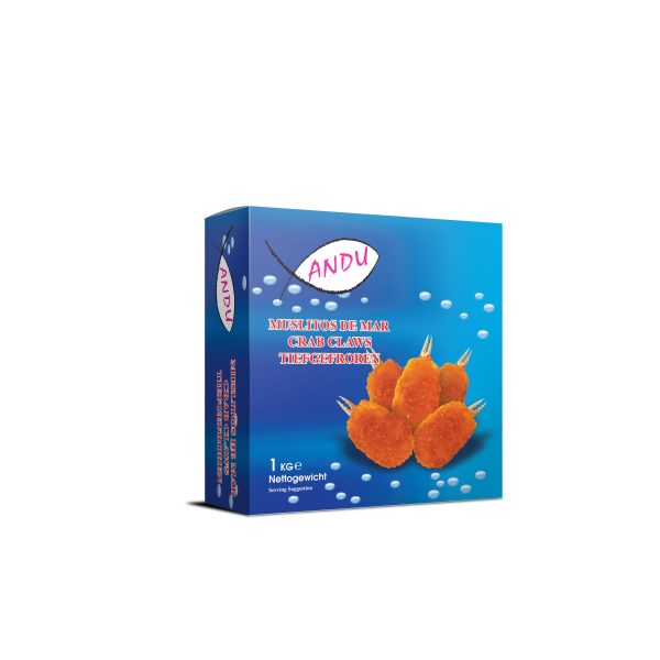 Muslitos del Mar ca.30 St. pro kg ANDU, Surimi paniert mit Krebsschere &ndash; TK-Fisch & Meeresfrüchte bei Andupez