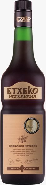 Pacharan Anis-Schlehenlikör Etxeko 25° 1 l &ndash; Spirituosen aus Spanien bei Andupez