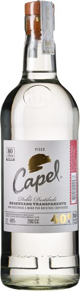 Pisco Reservado Capel 0,7 l 40° &ndash; Lateinamerikanische Produkte bei Andupez