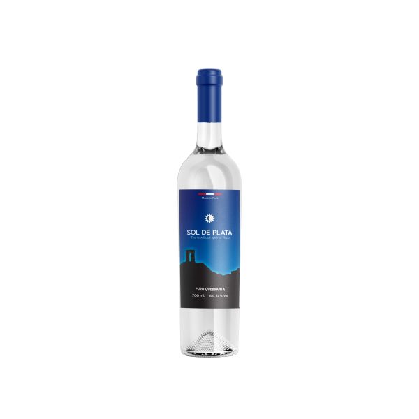 Pisco Sol de Plata Quebranta 0,7 l 42° &ndash; Pisco bei Andupez