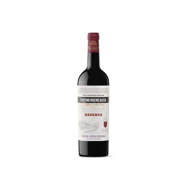 Faustino Rivero Ulecia 2019 rot Reserva 0,75 l &ndash; Wein aus Spanien bei Andupez