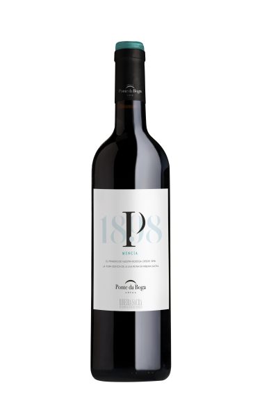 Ponte da Boga "P" 2025 rot Mencía 0,75 l &ndash; Wein aus Spanien bei Andupez