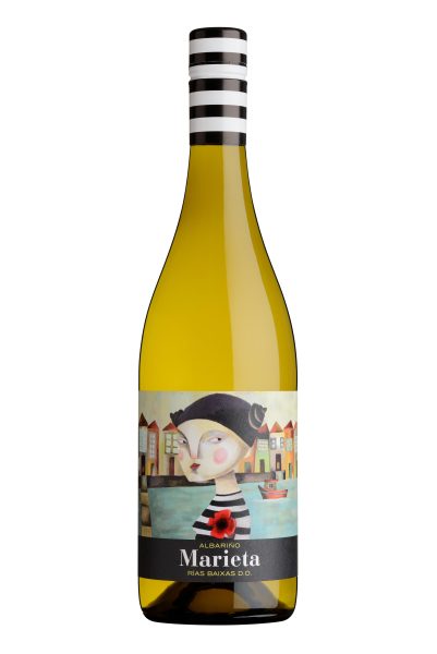 Marieta 2025 weiß Albariño halbtrocken 0,75 l &ndash; Wein aus Spanien bei Andupez