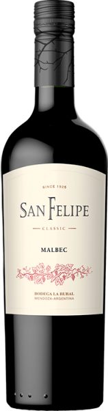 San Felipe 2024 rot Classic Malbec 0,75 l &ndash; Lateinamerikanische Produkte bei Andupez