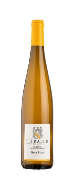E. Traber 2024 weiß Pinot Blanc 0,75 l &ndash; Wein aus Frankreich bei Andupez