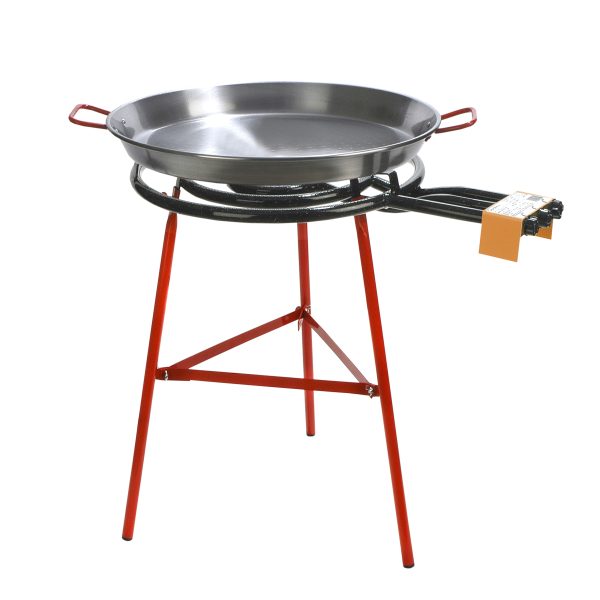 Paella set Ibiza (Pfanne 70 cm, Gestell und Gasbrenner 600) &ndash; Küchenzubehör bei Andupez