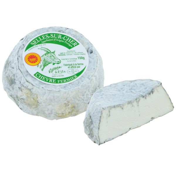 (FT) Ziegenkäse Selles sur cher AOP Fermier 150g &ndash; Käse aus Frankreich bei Andupez