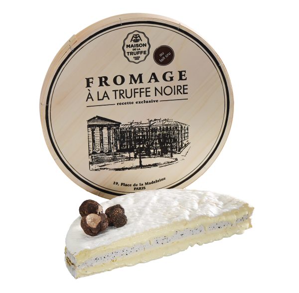 (FT) Schwarzertrüffelbrie Maison de la Truffe &ndash; Käse aus Frankreich bei Andupez