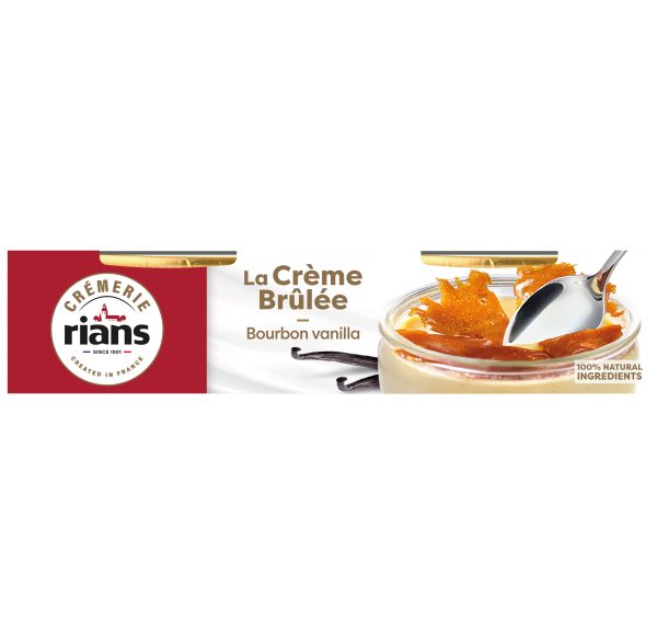 Creme Brûlée Rians 2x100g &ndash; Käse aus Frankreich bei Andupez
