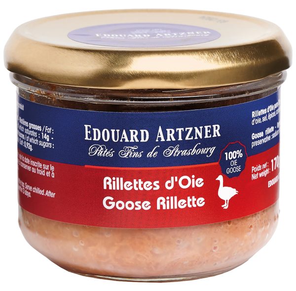 Gänse Rillette Edouard Artzner 170g &ndash; Wurst aus Frankreich bei Andupez
