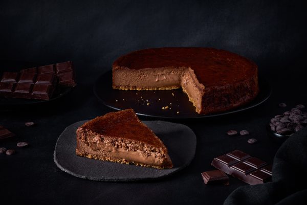 Käsekuchen mit dunkler Schokolade TK 1,6 kg &ndash; TK-Desserts & Eis bei Andupez