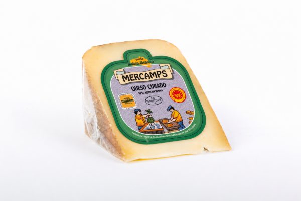 Gereifter Kuhmilchkäse/Mahonés Mercamps 160g &ndash; Käse aus Spanien bei Andupez