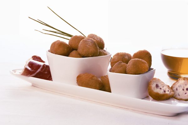Gorena Ibérico Schinkenkroketten lose TK 6 kg &ndash; TK-Convenience bei Andupez