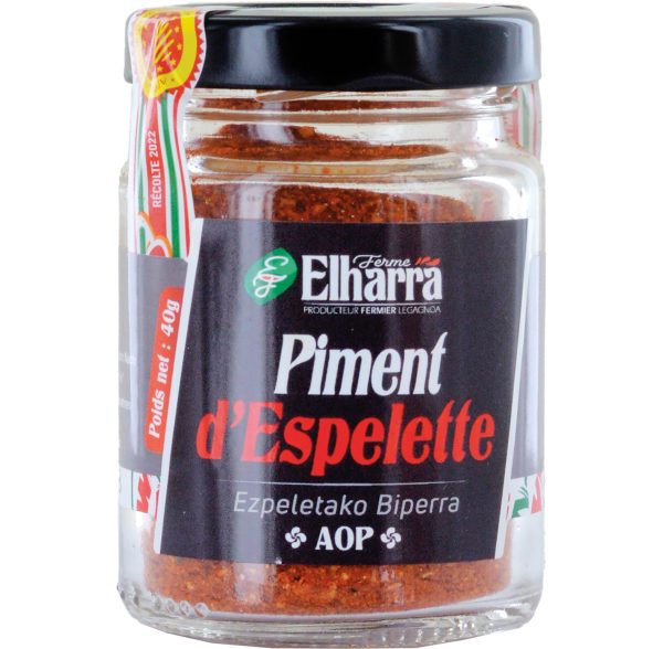 Espelette-Piment Pulver 40g &ndash; Gewürze bei Andupez