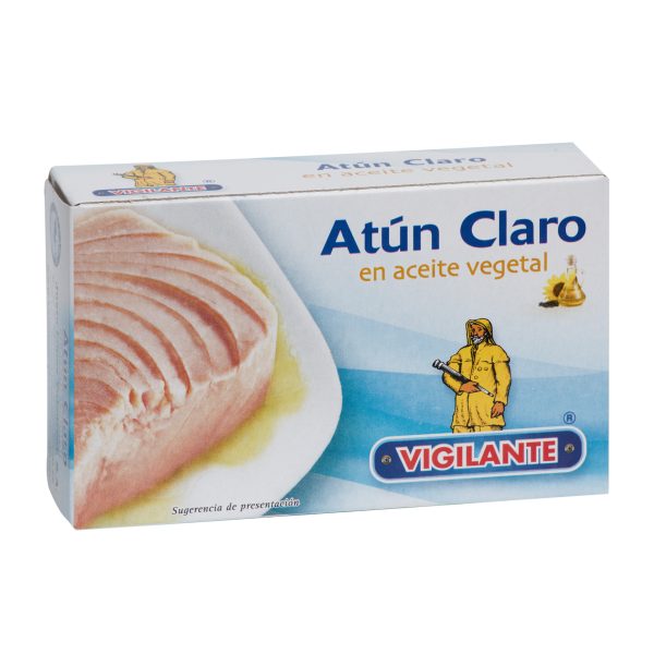 Heller Thunfisch in Pflanzenöl Vigilante 111g &ndash; Konserven aus Spanien bei Andupez