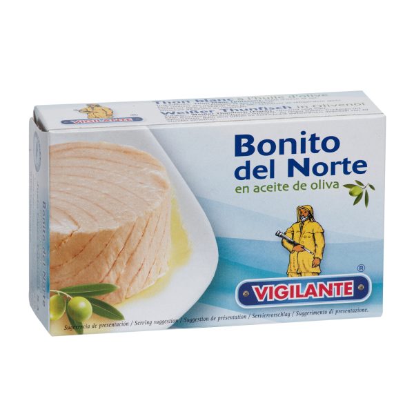 Bonito in Olivenöl Vigilante 115g &ndash; Konserven aus Spanien bei Andupez