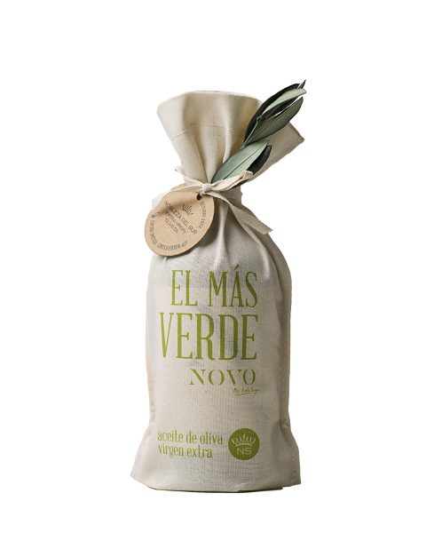 Natives Olivenöl extra "Novo" (Ernte 2025/2026) 0,5 l + Tüte &ndash; Olivenöl Spanien bei Andupez