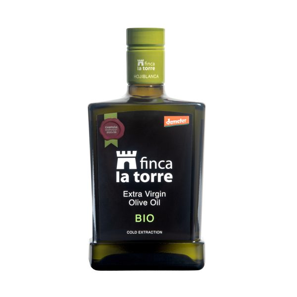 Natives Olivenöl Extra Finca la Torre 0,5 l BIO &ndash; Olivenöl aus Spanien (BIO) bei Andupez